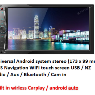 Android NZ GPS WIFI Touch USB/AUX/Bluetooth/ Camera Support